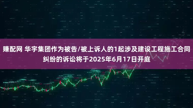 赚配网 华宇集团作为被告/被上诉人的1起涉及建设工程施工合同纠纷的诉讼将于2025年6月17日开庭